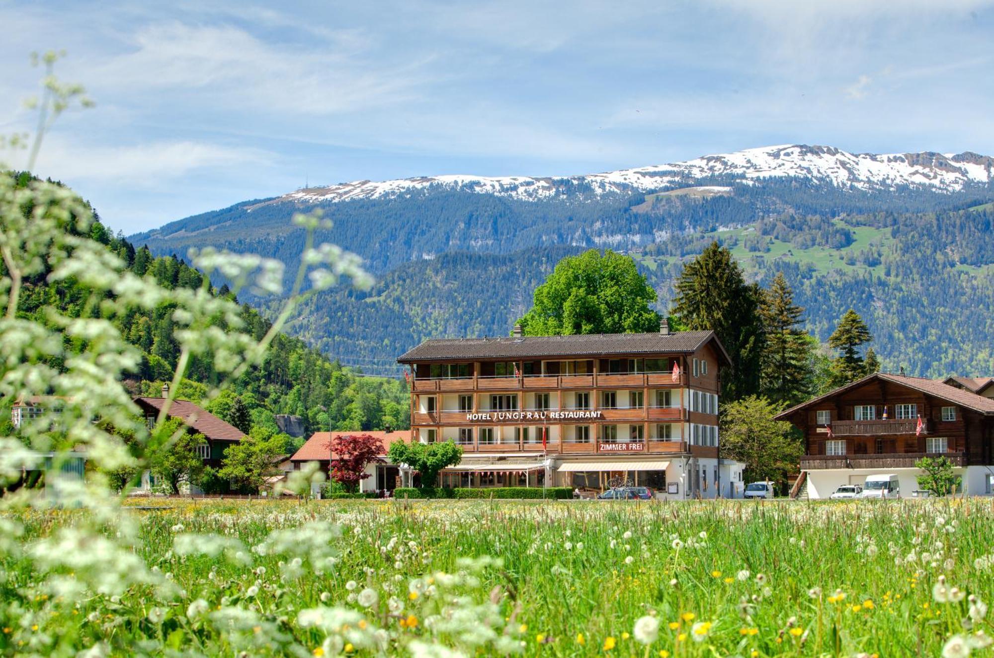 Jungfrau Hotel Wilderswil Exterior foto