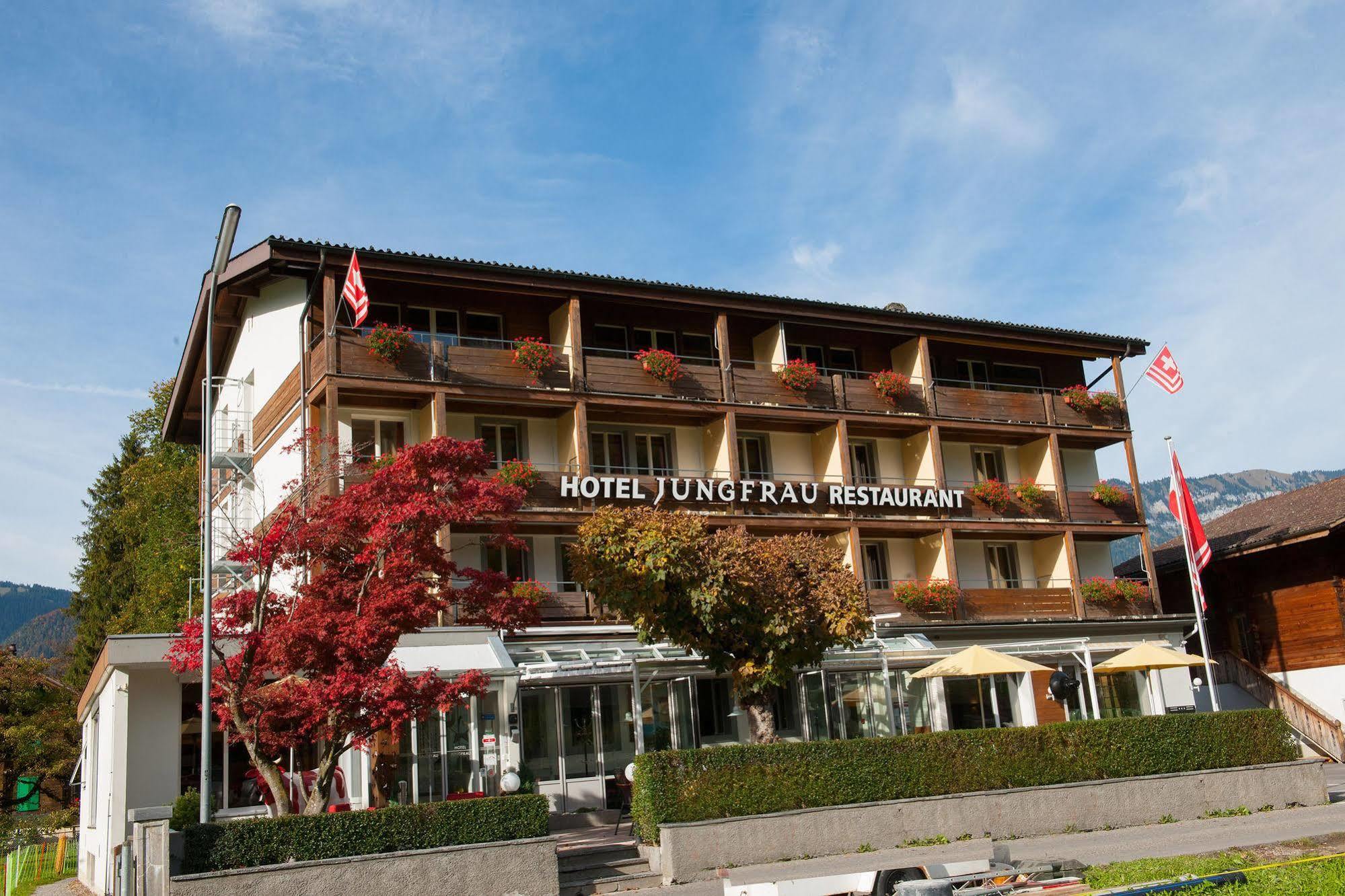 Jungfrau Hotel Wilderswil Exterior foto